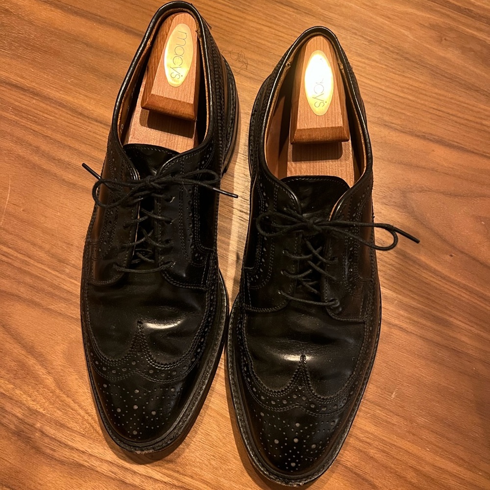 Allen Edmonds Black Leather Oxfords - Picture 2 of 7